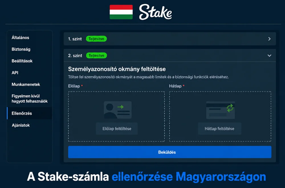 A Stake-számla ellenőrzése Magyarországon